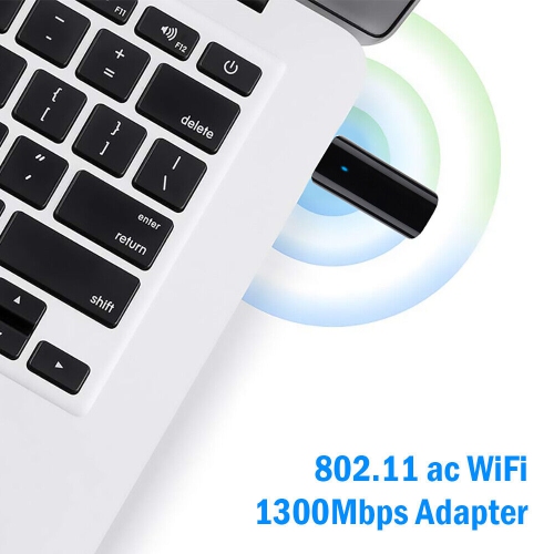 USB 3.0 Wireless WiFi Adapter, AC1300 Dual Band, 5GHz & 2.4GHZ