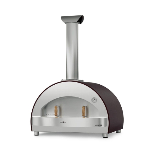Alfa 4 PIZZE Copper Countertop Wood Fired Pizza Oven - FX4P-LRAM-T