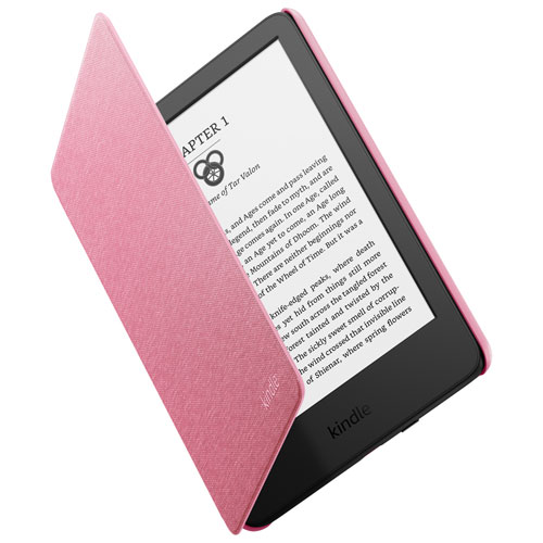 Étui en tissu pour Kindle d'Amazon - Rose