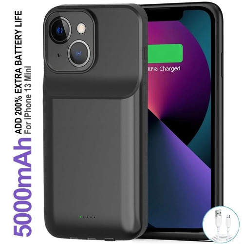 15W Wireless Charging Case Battery Pack with 20W PD for Apple iPhone 13