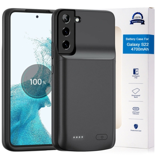 For Galaxy S22 6.1" Rechargeable Battery Case Backup Power Bank [4800mAh] CA
