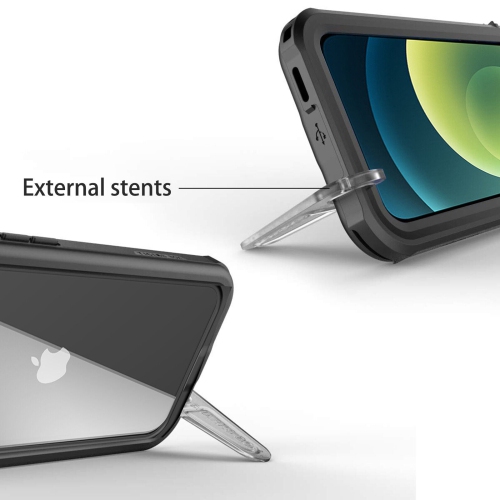 Dust/Shock/Waterproof IP68 Rugged Protective Case for iPhone 13 Pro Max