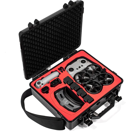 STARTRC Avata Case for DJI Avata Accessories Waterproof Hard Carrying Case for DJI Avata with DJI Goggles 2/Goggles V2/FPV Controller/Motion Controller /4 Battery