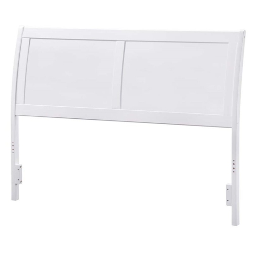 Leo & Lacey Full Sleigh Headboard in White