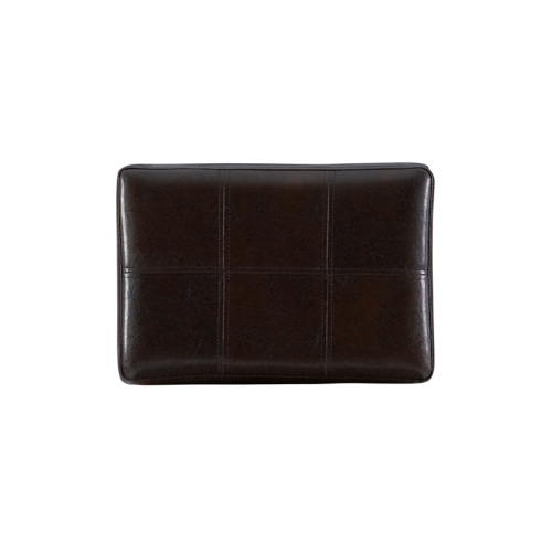 Linon Claridge Wood Set of Two Counter Stools in Brown