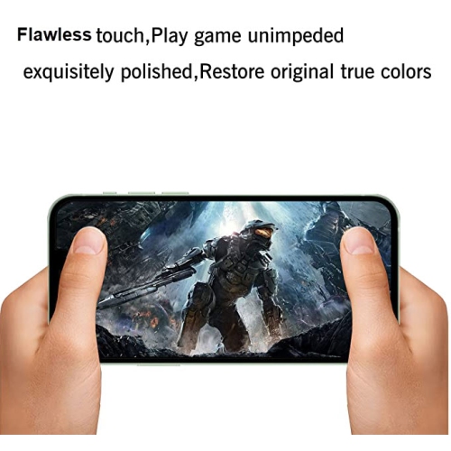 UltraClear – Protecteur d’écran pour iPhone 14 Pro Max de 6.7 po, film en verre trempé