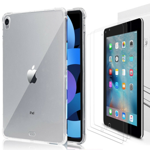 YELLOW-PRICE  for Ipad Air 4Th 5Th Gen 10.9" Shockproof Slim Clear Soft Case+Screen Protector