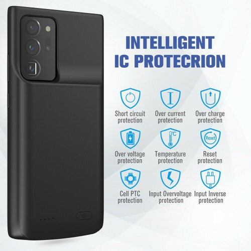 For Samsung Galaxy Note 20 Note 10+, S20 S10 Rechargeable Extended Battery Case
