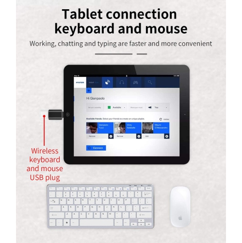 Lightning to USB iPhone OTG Adapter Camera Card Reader Flash Drive Mouse Keyboard MIDI Hub Dongle Data Sync Compatible with Apple 13 11 12 Pro Max