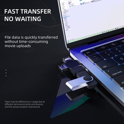 Adaptateur type C à USB 3.0 OTG femelle(3-en-1) Micro mâle Lightning pour Apple iPhone 13 12 11 Pro Max iPad Samsung Souris appareil photo Android LG