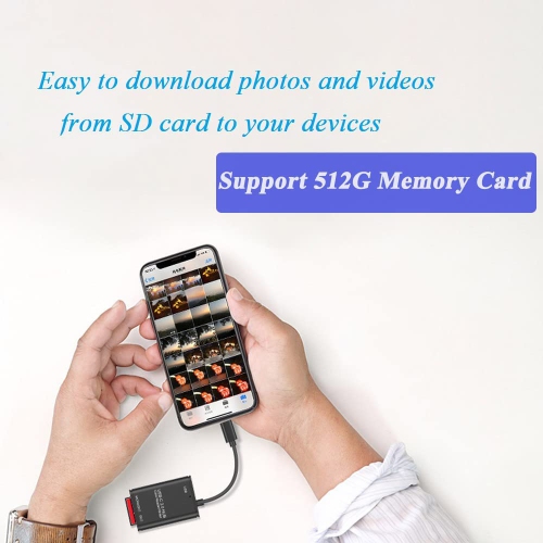 USB C SD Card Reader, High Speed 3.0 Type C Hub SD Card Reader Writer Micro SD TF Memory Card Reader OTG Adapter for PCs Android Smartphones/Tablets