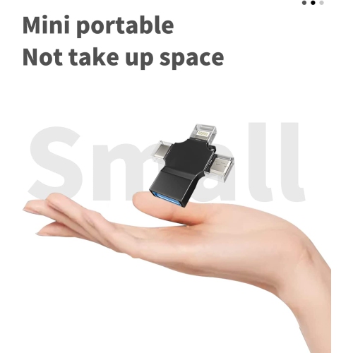 Type C to USB Adapter 3.0 OTG Female(3in1)Lightning Micro Male Converter for Apple Iphone 11 12 13 Pro Max Ipad LG Samsung Android Camera Keyboard