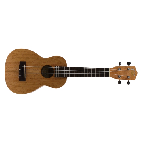 Leho Xtreme Mahogany/Curly Oak Soprano Ukulele - Natural
