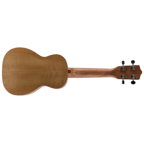 Leho Xtreme Mahogany/Curly Oak Soprano Ukulele - Natural