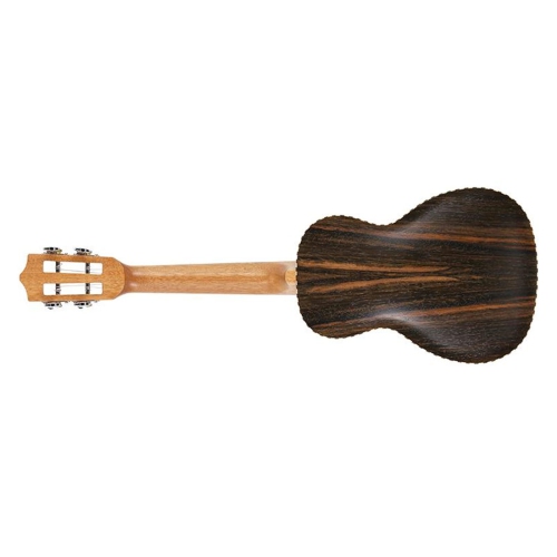 Leho Arch Back Ebony Soprano Ukulele