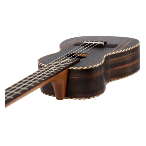 Leho Arch Back Ebony Concert Ukulele