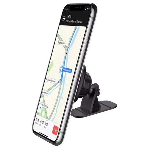 Magnetic Phone Car Mount, Magnet Phone Holder for Car Built-in Strong Magnets, 360° Rotation Dashboard Mount with Strong VHB Adhesive Mounting