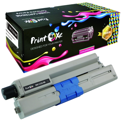 OKI C332 Compatible Set | Yellow 46508701 / Magenta 46508702 / Cyan 46508703 / Black 46508704 | for OKIDATA C332 MC363 C332dn MC363dn C332dnw Printers