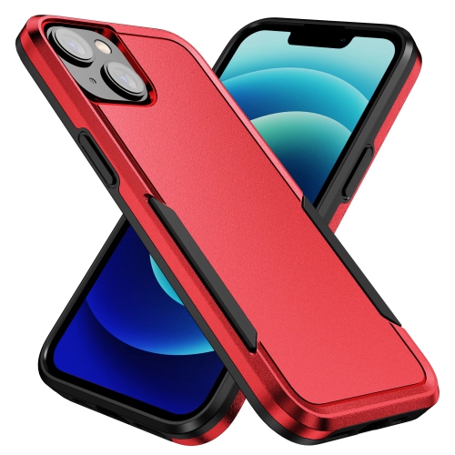 【CSmart】 Étui Coque rigide pour pare-chocs en caoutchouc résistant à deux couches pour iPhone 11, Rouge