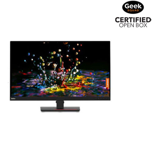 Open Box - Lenovo ThinkVision 31.5" UHD IPS LCD Monitor - Black