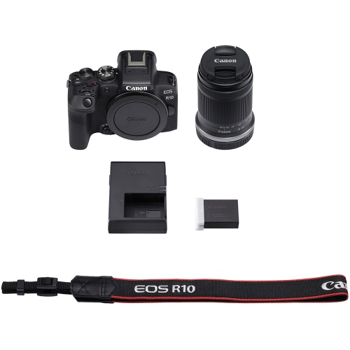 Canon EOS R10 Mirrorless Camera W/ 18-150mm Lens + 64GB Card + Bag + More