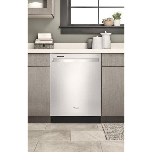 Whirlpool 24" 55dB Built-In Dishwasher (WDT540HAMZ) - Stainless Steel