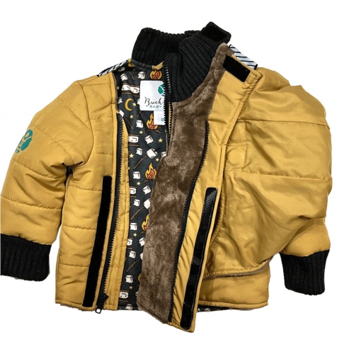 Manteau d'hiver le plus Toasest de la collection boucle Me Baby Coats - Love You'S Malst