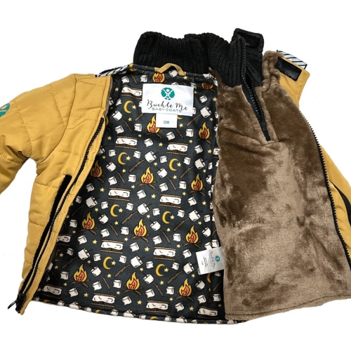 Manteau d'hiver le plus Toasest de la collection boucle Me Baby Coats - Love You'S Malst