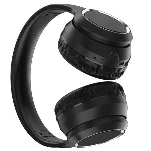 Bluetooth V5.0 Wireless Stereo Headphones Headsets High Bass with Microphone, Black