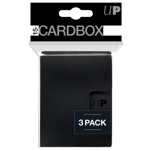 Boîte de cartes Ultra Pro PRO 15+ : Noir