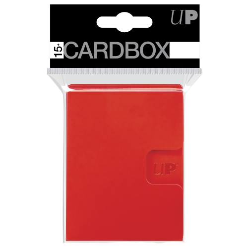 Boîte de cartes Ultra Pro PRO 15+ : Rouge