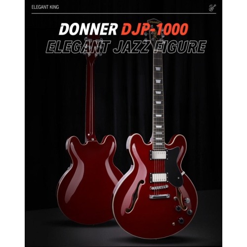 Donner DJP-1000 39 inch JAZZ LP Electric Guitar