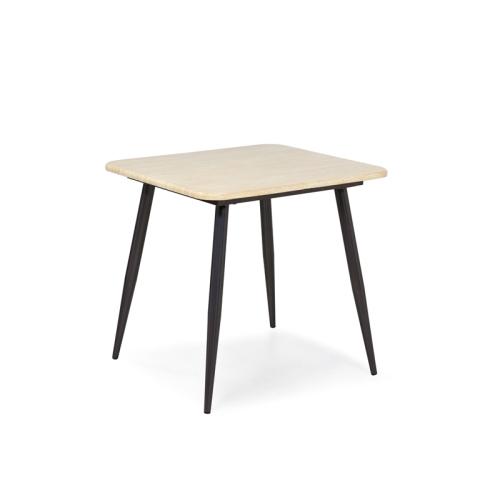 Bowery Hill Wood 3-Piece Coffee Table Set in Natural Tone Finish