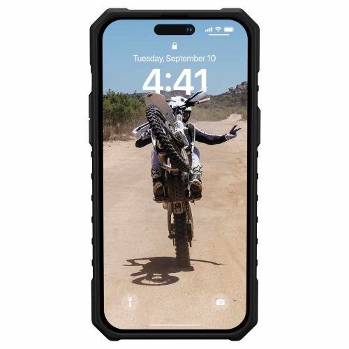 UAG Pathfinder Magsafe Rugged Case Black for iPhone 14 Pro Max Cases 114055114040