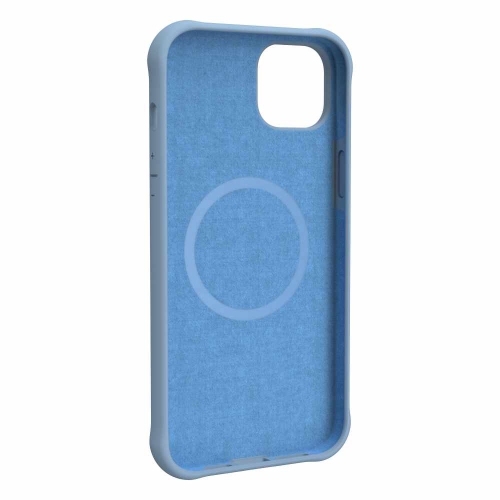 UAG Dot MagSafe iPhone: 15 Plus, 14 Plus Plastic Fitted Hard Shell Case – Blue