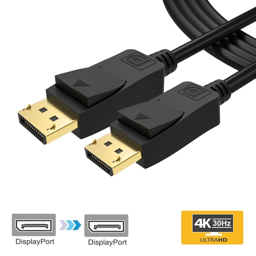 DisplayPort to DisplayPort Cable, DP to DP, 4K Resolution, High Spped ...