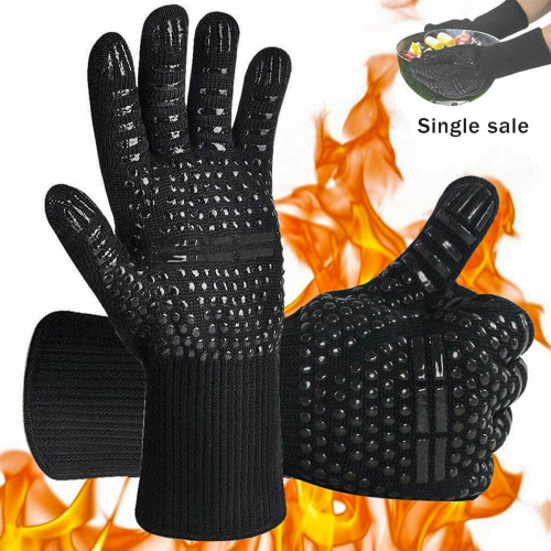 Gants de barbecue perméables à l’air extrêmement résistants à la chaleur pour cuisiner le fumage à la cuisson au barbecue