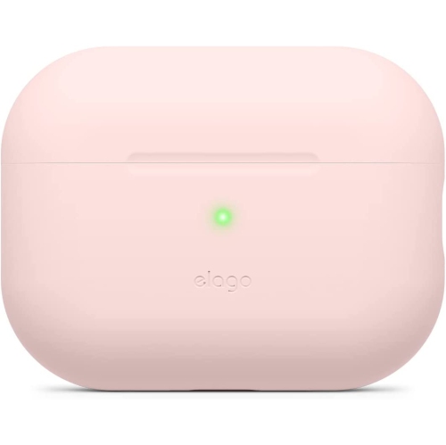 ELAGO  Silicone Case Compatible \w Apple Airpods Pro 2Nd Generation Case Cover (2022), Protective Case, Front Led Visible, Supports Wireless Charging