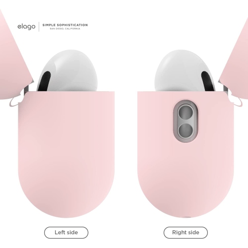 elago Silicone Case Compatible with Apple AirPods Pro 2nd Generation Case Cover, Protective Case, Front LED Visible, Supports Wireless Charging