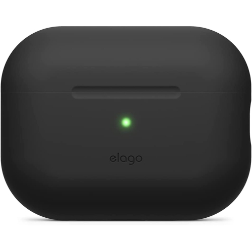 ELAGO  Silicone Case Compatible \w Apple Airpods Pro 2Nd Generation Case Cover (2022), Protective Case, Front Led Visible, Supports Wireless Charging