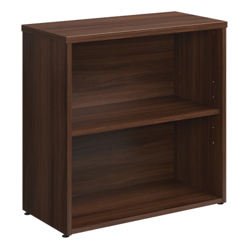 Sauder Affirm Engineered Wood 2-Shelf Bookcase in Noble Elm/Brown Finish