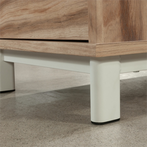 Sauder Bergen Circle Engineered Wood File Tower in Kiln Acacia Finish