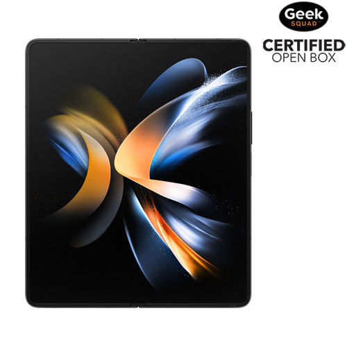 Open Box - Samsung Galaxy Z Fold4 5G 512GB - Phantom Black - Unlocked