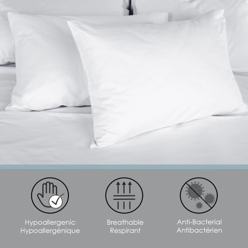 Cotton House - Bamboo Sheet Set, Hypoallergenic, Queen Size, White