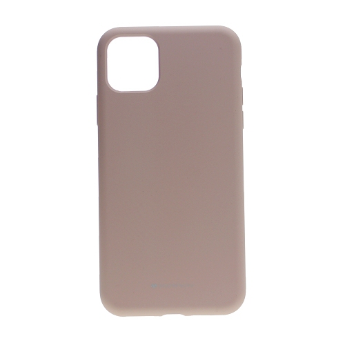 GOOSPERY  Topsave Liquid Silicone Gel Rubber Full Body Protection Cover Case for Iphone 14 Pro Max (6.7") Sand In Pink