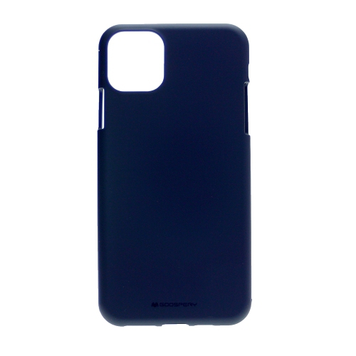 TopSave Goospery Soft Feeling Jelly Silky Slim Bumper Case For iPhone 14 Plus(6.7"), Navy Blue