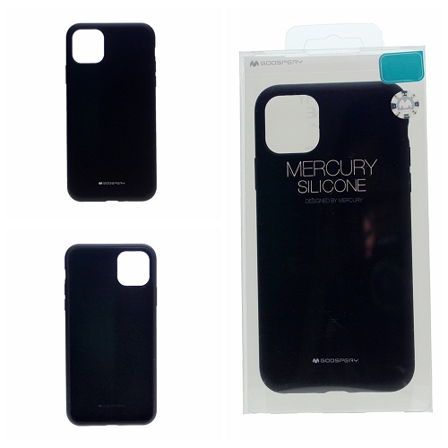 TopSave Goospery Liquid Silicone Gel Rubber Full Body Protection Cover Case For iPhone 14 Plus(6.7"), Black