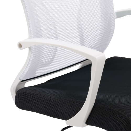 CorLiving Workspace Ergonomic White Mesh Back Office Chair
