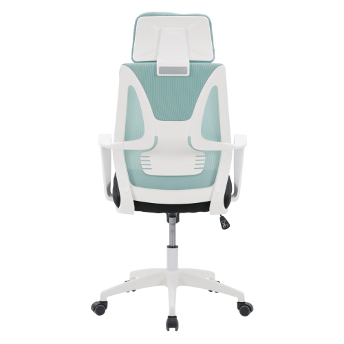 CorLiving Workspace Mesh Back Teal and Black Office Chair