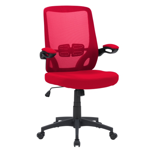 CorLiving Workspace High Mesh Back Office Chair in Red